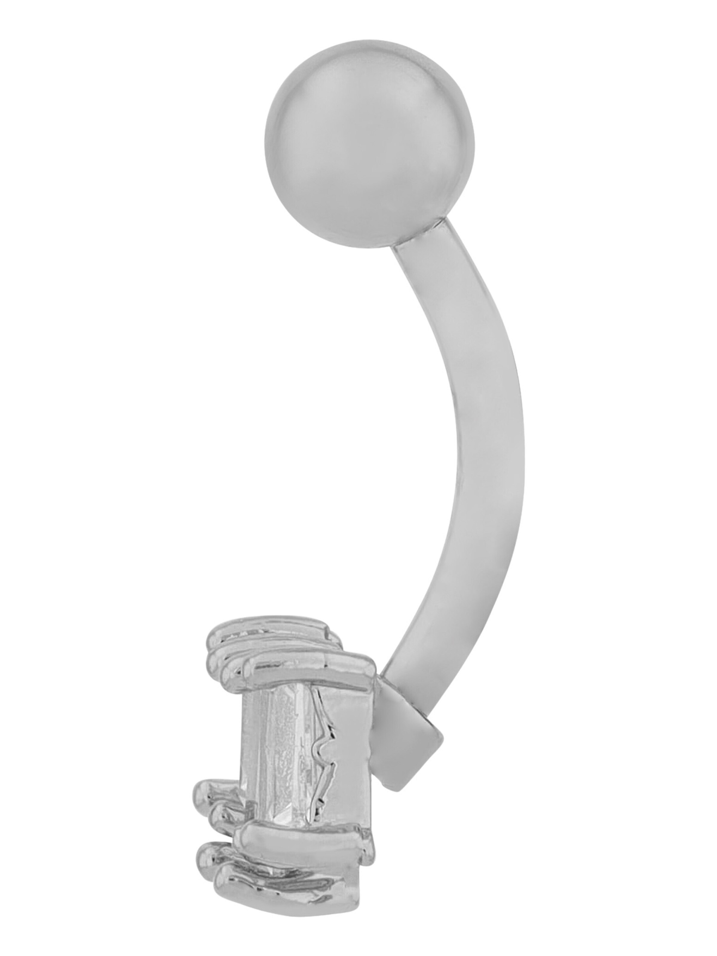 Akzent Piercings 'Zirkonia' in Silver