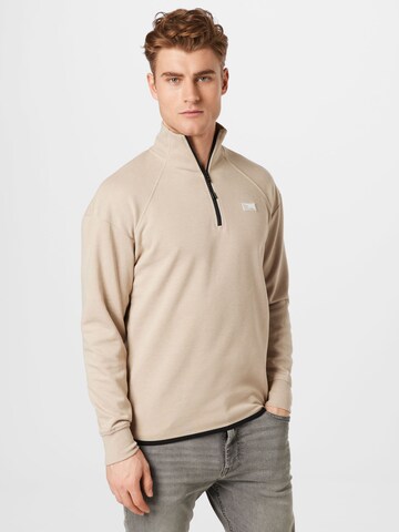 JACK & JONES Sweatshirt 'Air' in Beige: predná strana