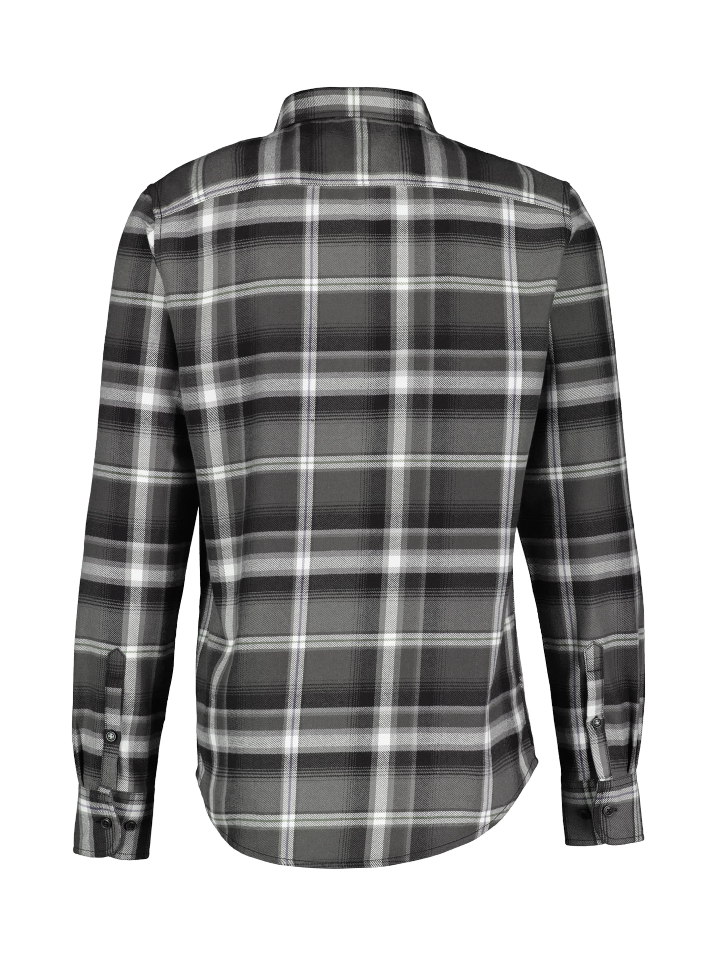 LERROS Regular Fit Hemd in Schwarz