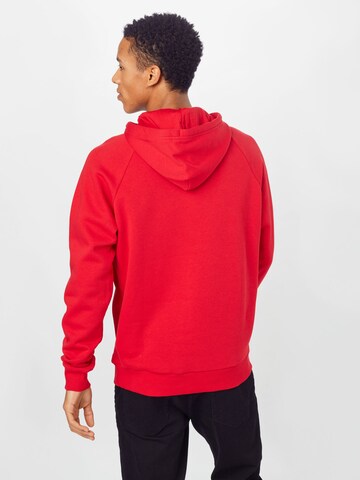 UNDER ARMOUR Regular Fit Sportsweatshirt 'Rival' i rød