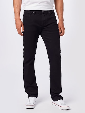 7 for all mankind - Slimfit Vaquero en negro: frente