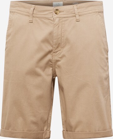 QS Regular Shorts in Braun: predná strana