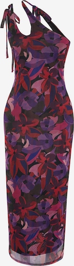 Trendyol Haljina u indigo / ljubičasta / tamno roza / tamno crvena, Pregled proizvoda