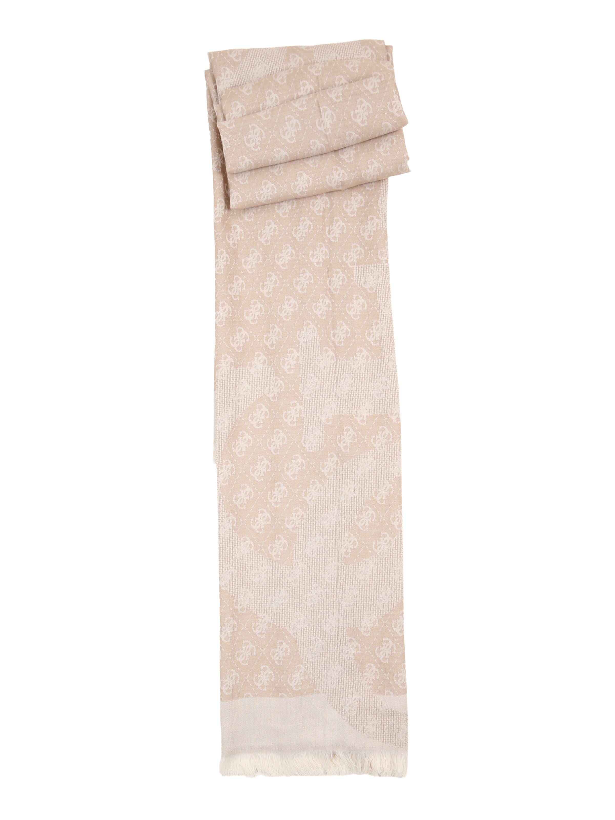 Écharpe 'ERICA' GUESS en blanc : devant