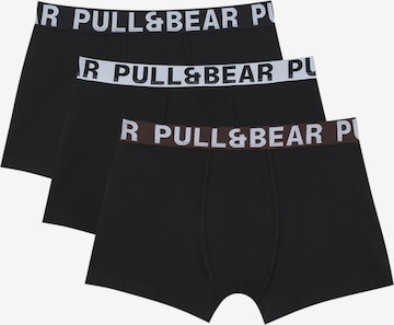 Pull&Bear Bokserishortsit värissä musta: edessä
