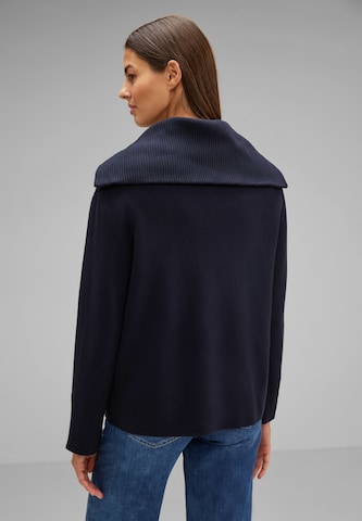 Cardigan STREET ONE en bleu