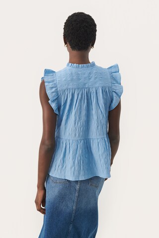 Part Two Blouse 'Gimaline' in Blauw