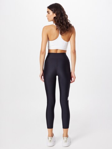 UNDER ARMOUR Skinny Sporthose in Schwarz