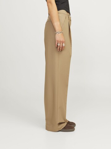 JJXX Wide leg Pantalon 'ELLIS' in Bruin