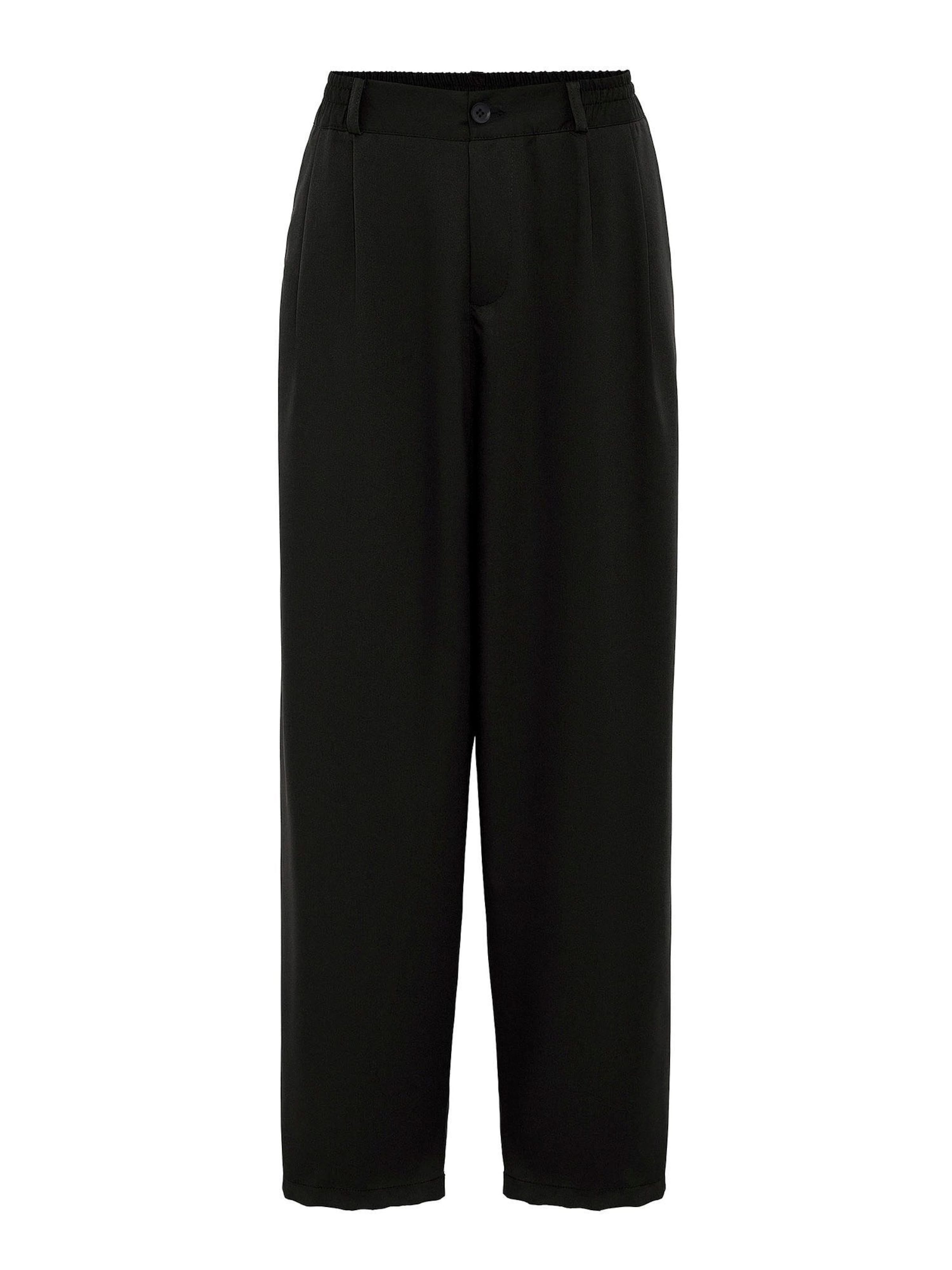 Dandalo Loosefit Bukser i sort: forside