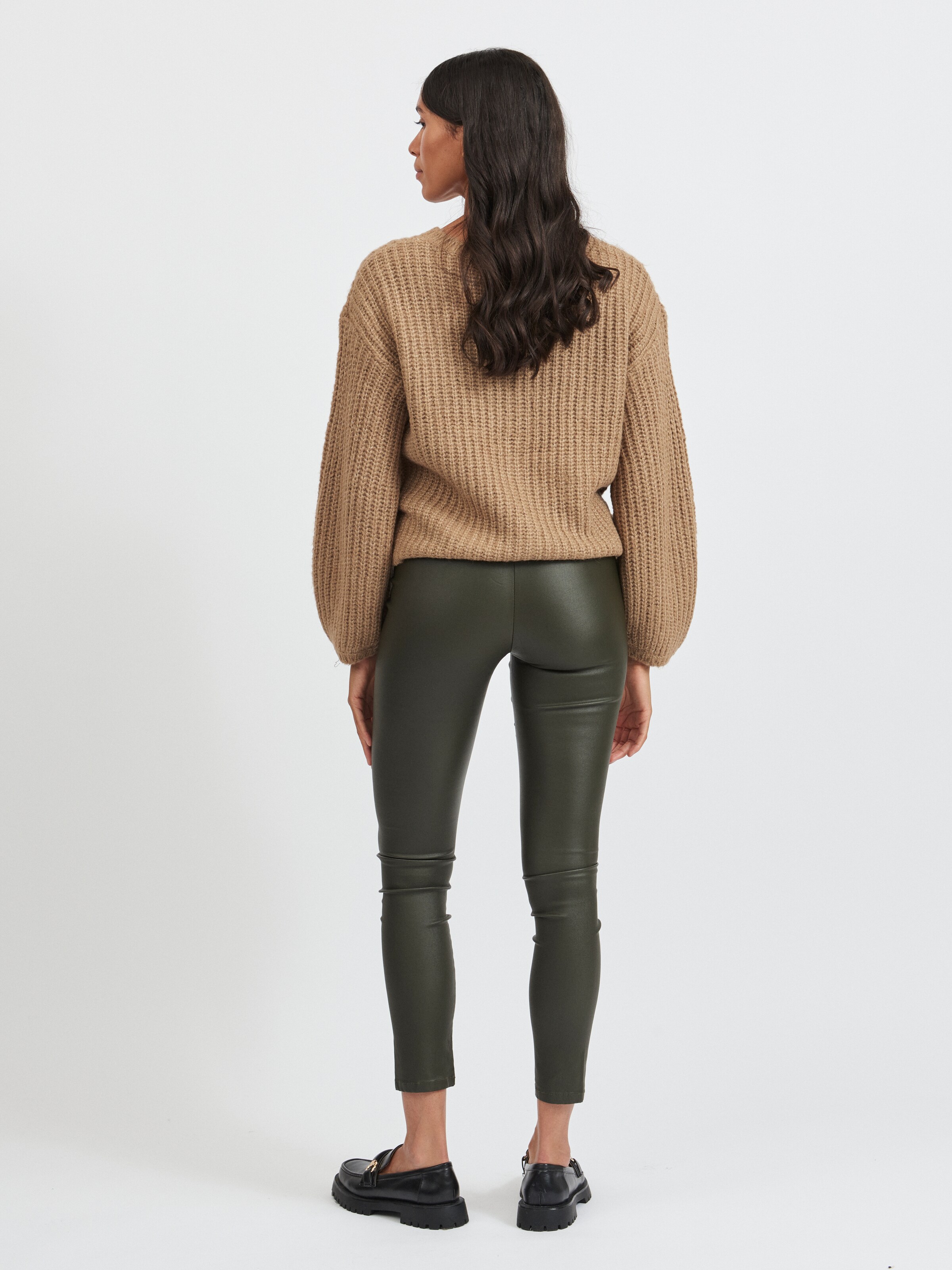 Frauen Pullover & Strick VILA Strickjacke 'Suba' in Braunmeliert - XU78050 Frauen Pullover & Strick VILA Strickjacke 'Suba' in Braunmeliert - XU78050