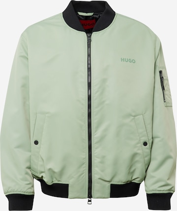 HUGO Red Between-Season Jacket 'Byler' in Green: front