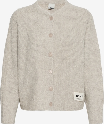 ICHI - Cárdigan en beige: frente