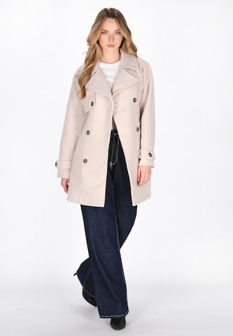 Manteau mi-saison DreiMaster Vintage en blanc