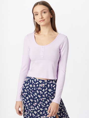 ONLY Shirt 'PENELOPE' in Lila: predná strana