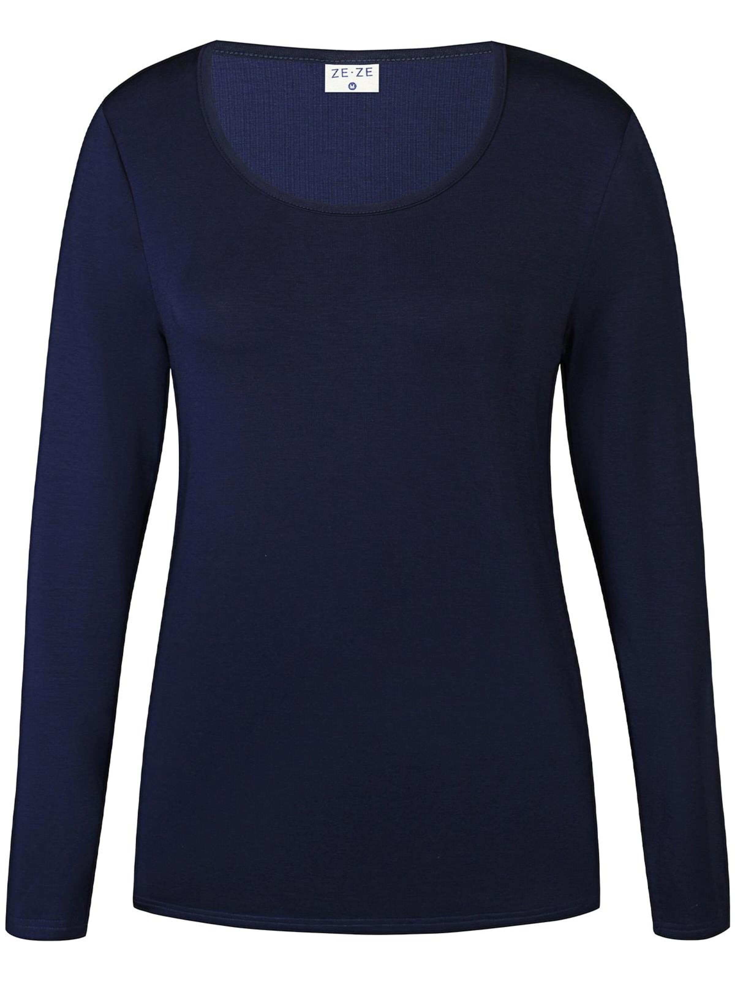 ze-ze Shirt 'Bella 458' in Blauw: voorkant