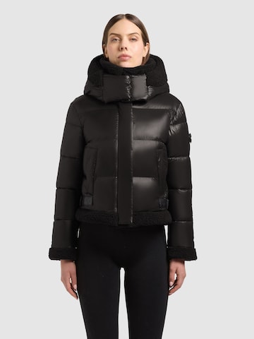 khujo Winter jacket 'Nessie3' in Black: front