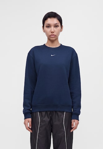 Nike Sportswear Tréning póló 'STDO FLC' - kék: elől