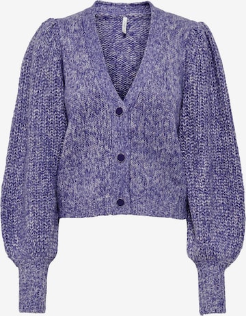 ONLY Knit Cardigan 'Henni' in Blue: front
