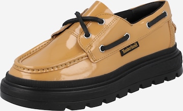 TIMBERLAND Buty sznurowane 'Ray' w kolorze brązowy: przód