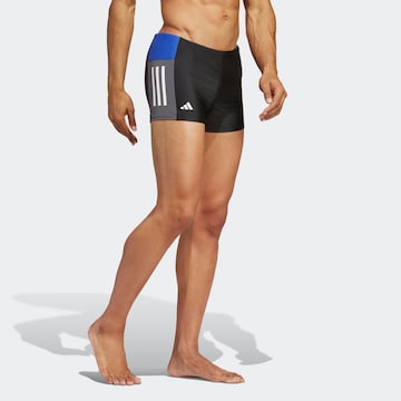 ADIDAS PERFORMANCE Athletic Swim Trunks in Black