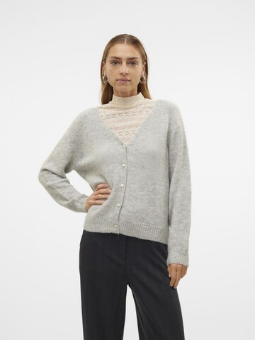 VERO MODA Cardigan 'PIA' i grå: forside