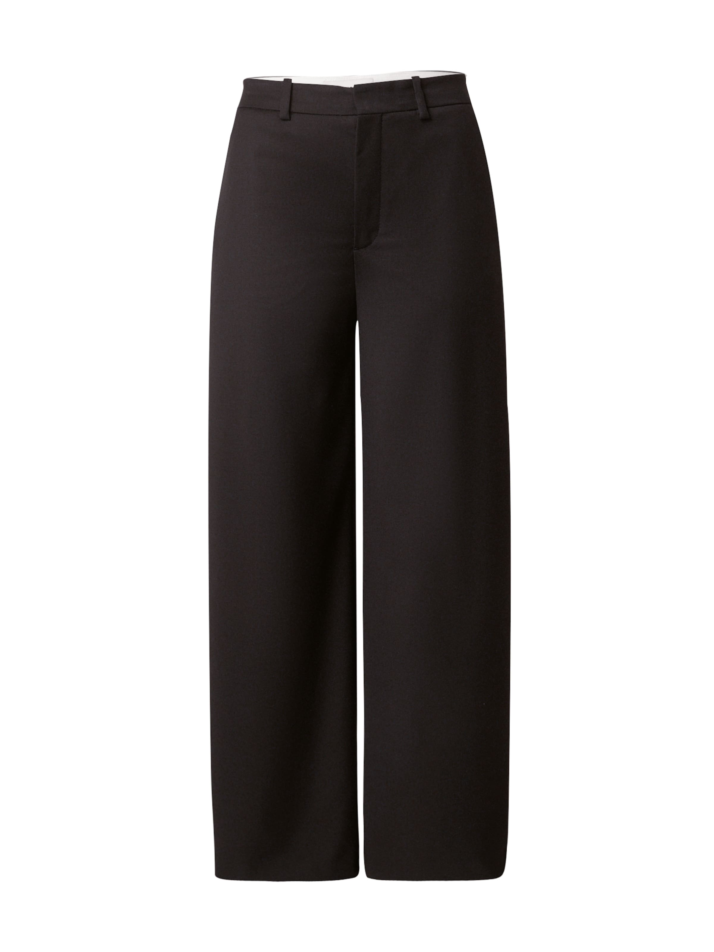DRYKORN - regular Pantalón chino 'Desk' en negro: frente