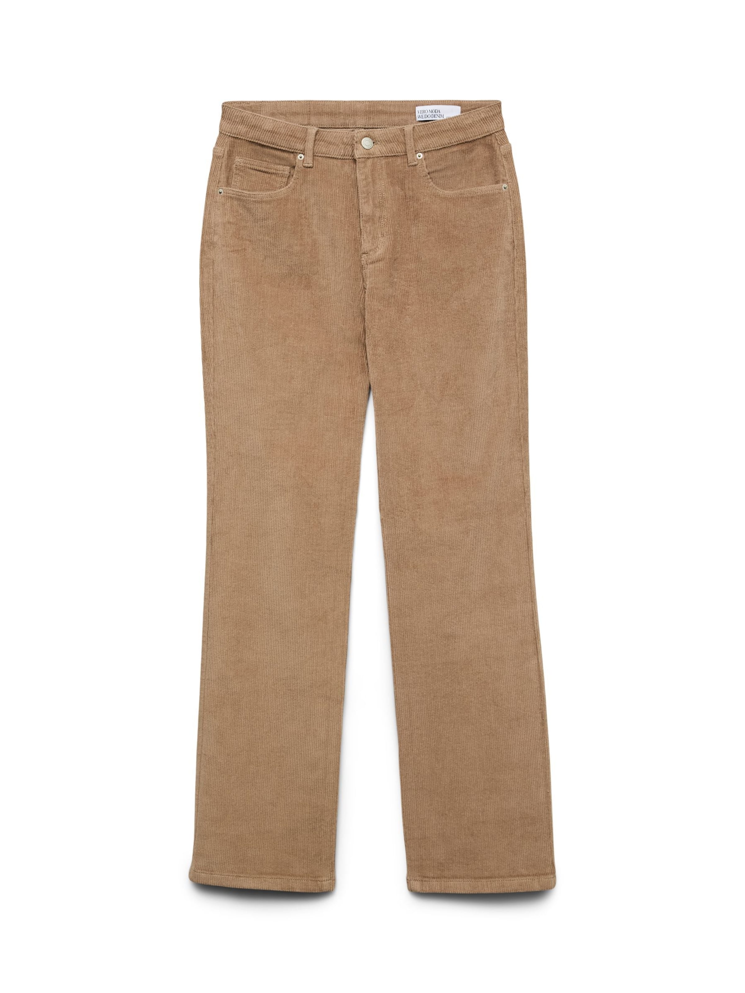 VERO MODA Wide Leg Bukser 'MELISA ' i brun: forside