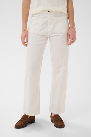 Cream Regular Hose 'CRBerta' in Weiß