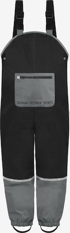 normani Athletic Pants 'Waller' in Black: front