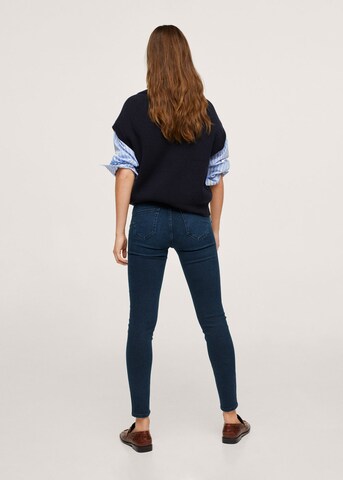 Skinny Jean MANGO en bleu