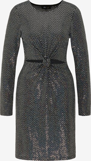 Rochie de cocktail myMo at night pe negru / argintiu, Vizualizare produs