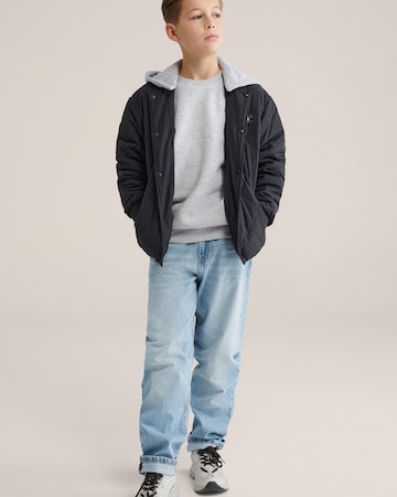 WE Fashion - Casaco meia-estação em preto