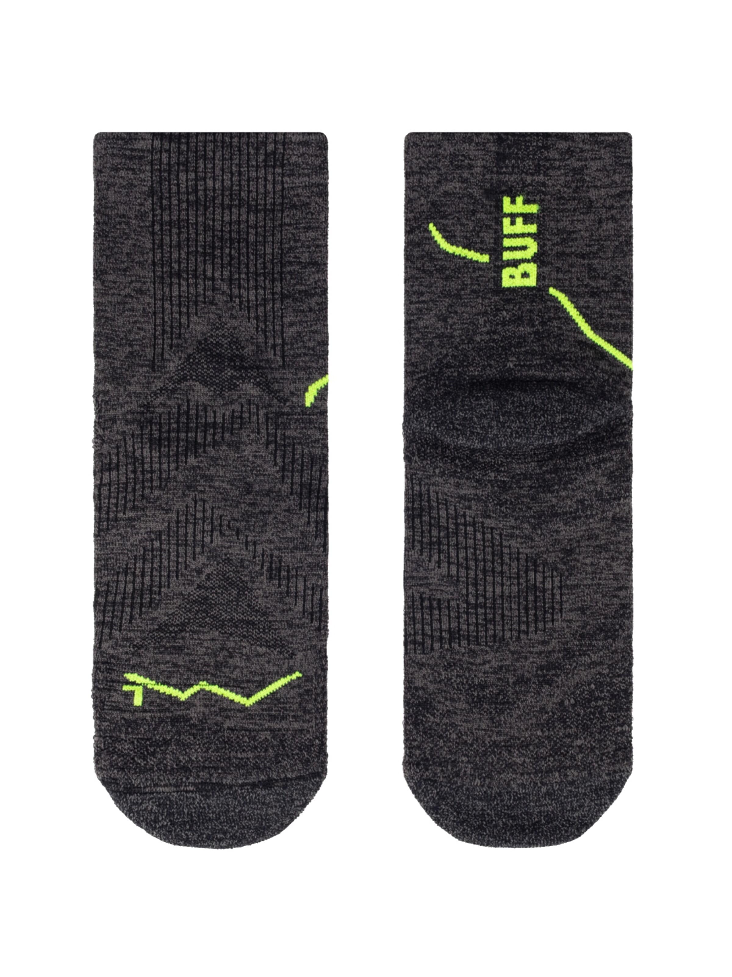 Chaussettes 'BUFF DryFlx Quarter Socks' BUFF en noir