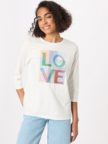 s.Oliver - Camiseta en blanco: frente