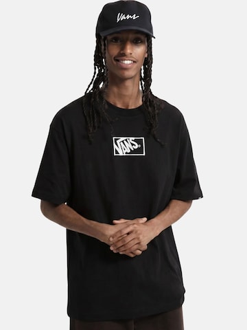 VANS Футболка в Черный: спереди