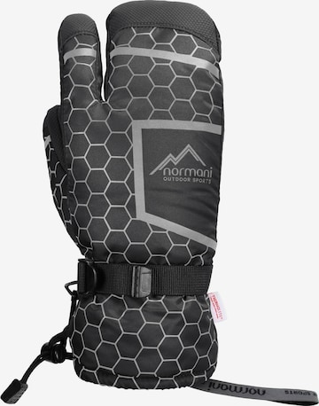 normani Athletic Gloves ' Apex ' in Black: front