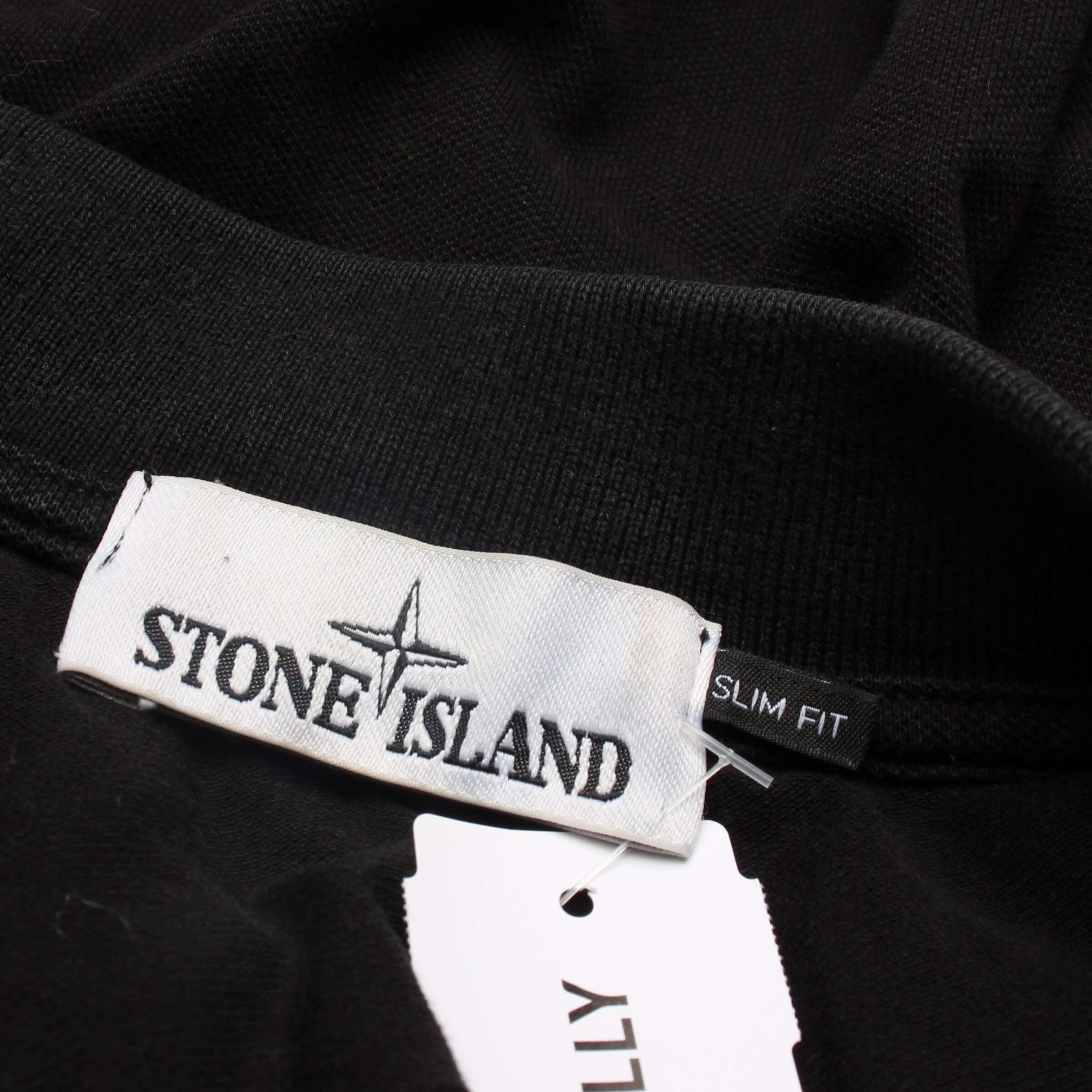 Stone Island Poloshirt L in Schwarz