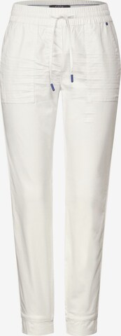 CECIL Regular Pants in White: front