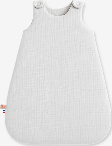 Sac de couchage 'Organic Cotton Winter Sleeping Bag' PAPATE en blanc : devant