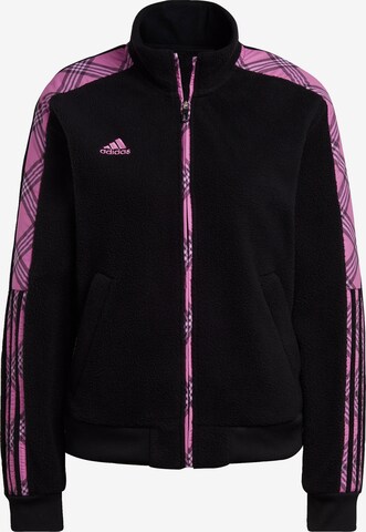 ADIDAS SPORTSWEAR Sportovní bunda 'Tiro Winterized' – černá: přední strana