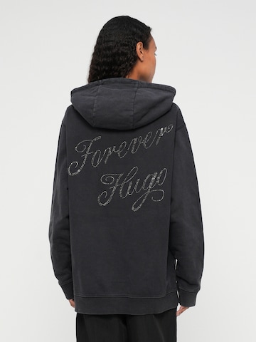 HUGO Свитшот 'Dejandra' в Черный: спереди