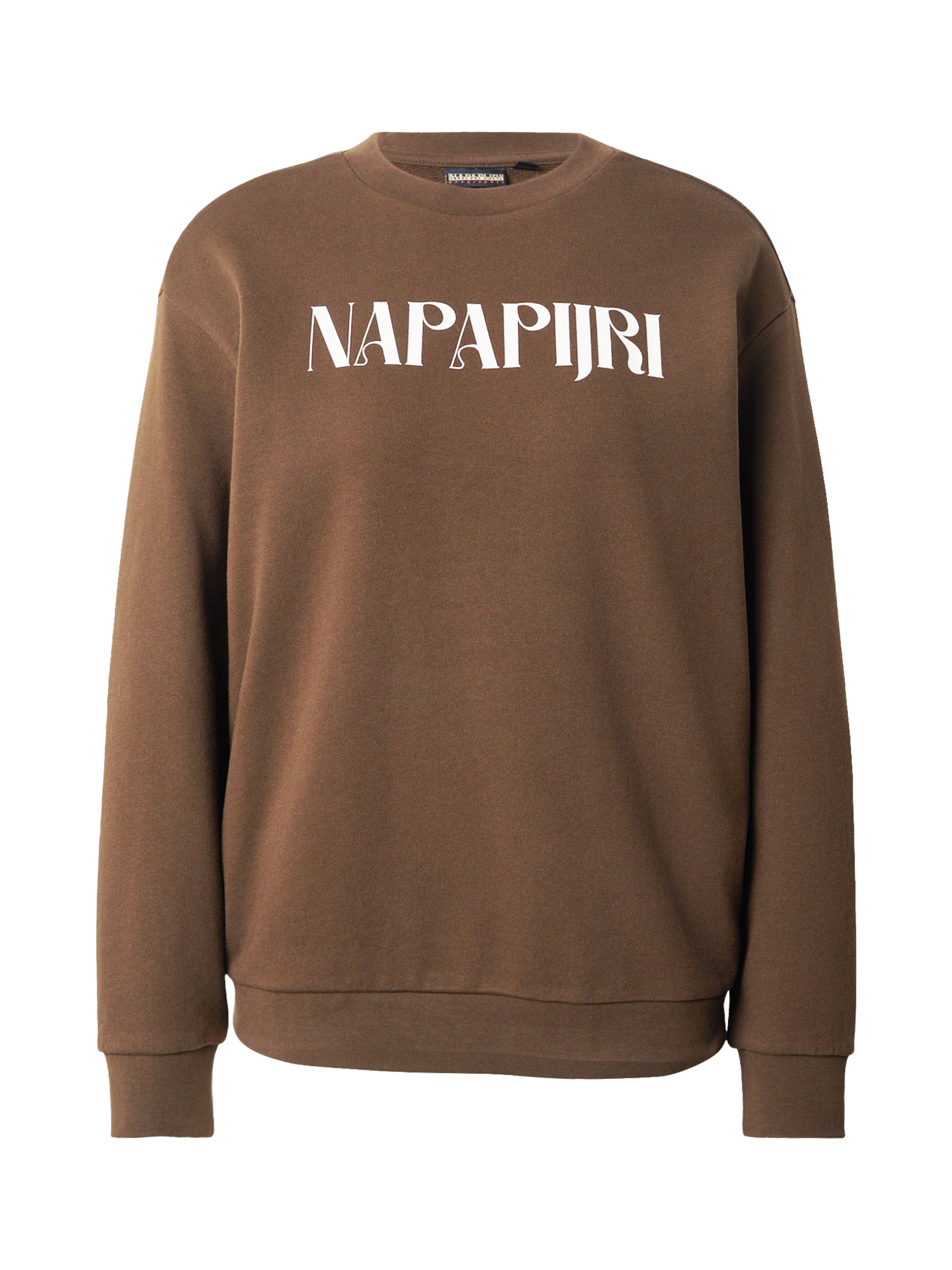 NAPAPIJRI Sweatshirt 'BLISS' in Brown: front