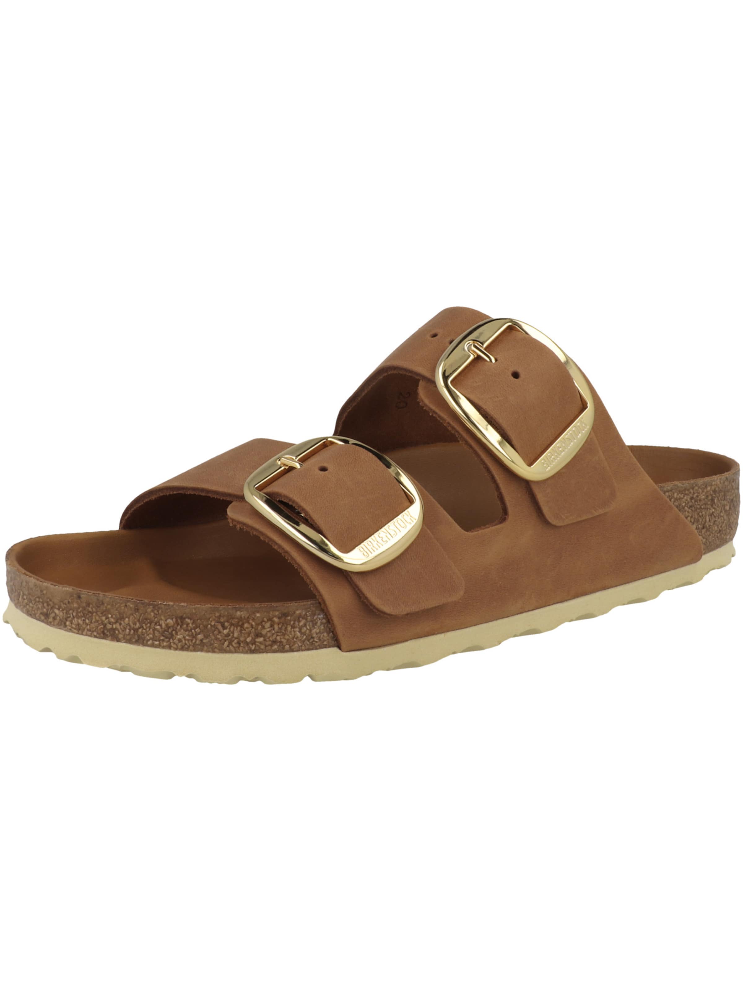 BIRKENSTOCK - Sapato aberto 'Arizona Big Buckle' em castanho
