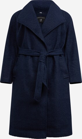 Dorothy Perkins Curve Between-seasons coat in Blue: front