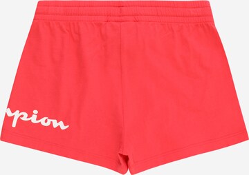 Champion Authentic Athletic Apparel - Regular Calças em vermelho