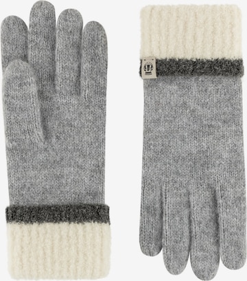 Roeckl Full Finger Gloves ' Funhouse ' in Grey: front