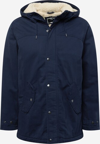 JACK & JONES Tussenparka 'State' in Blauw: voorkant