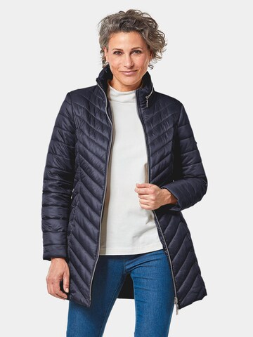 Goldner Between-Season Jacket in Blue: front