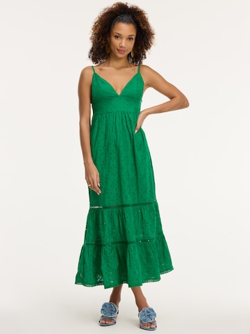 Robe d’été 'JASMIN' Shiwi en vert : devant